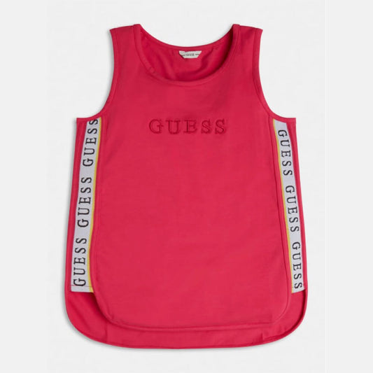 Guess Girls Pink Sleevless T-Shirt