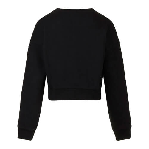 Guess Girls Black & White Cotton Sweater