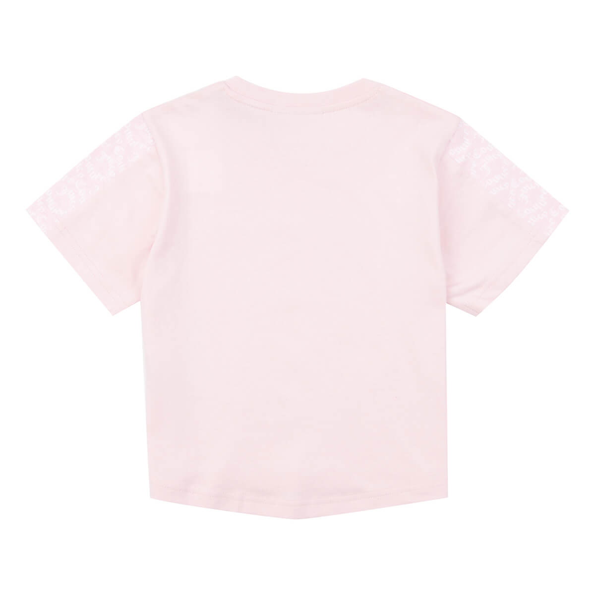 Juicy Couture Girls Pink Sleeve Panel T-Shirt