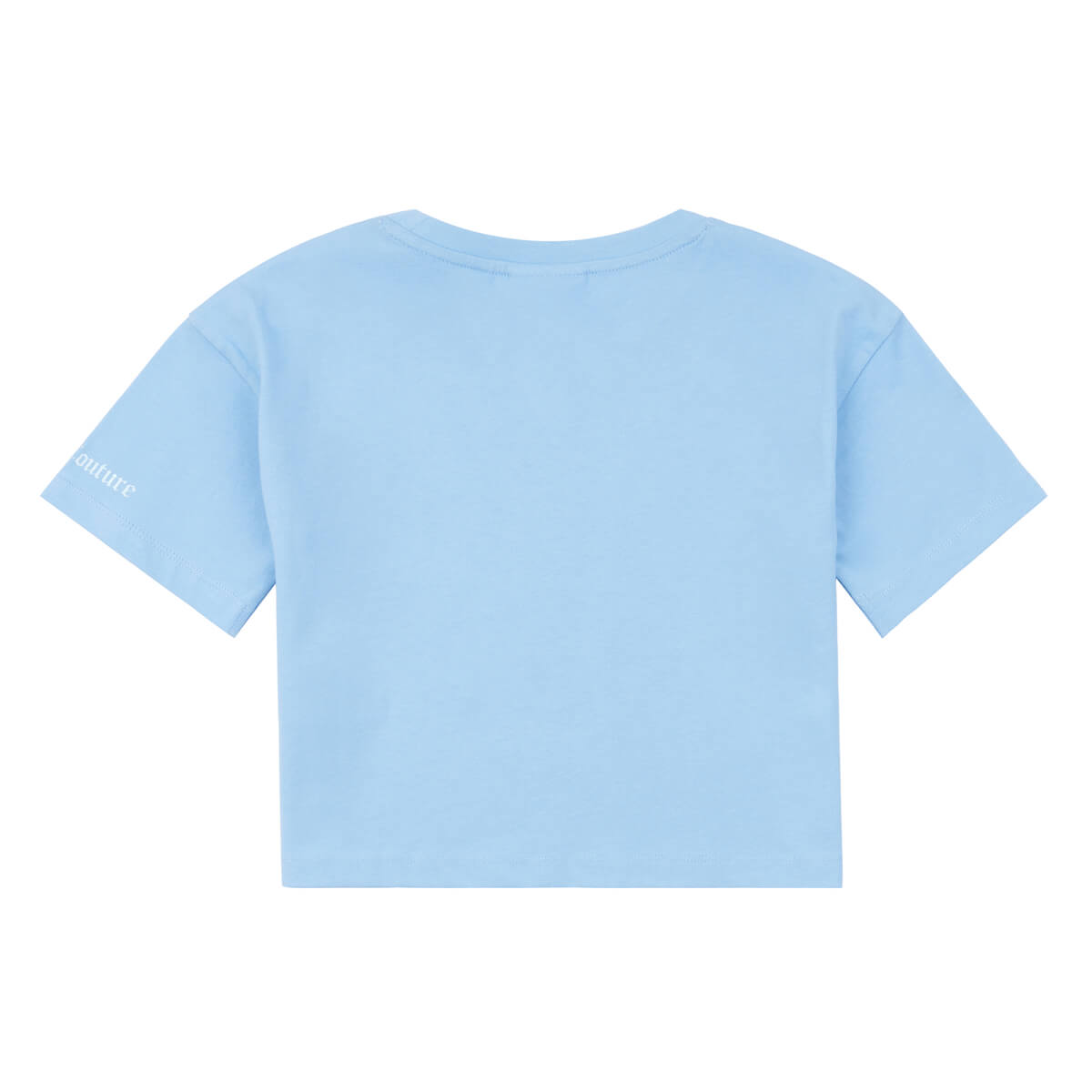 Juicy Couture Girls Blue Tonal Length Boxy T-Shirt