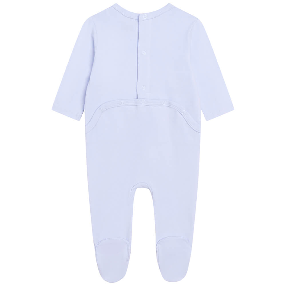 Karl Lagerfeld Baby Girls Blue Babysuit