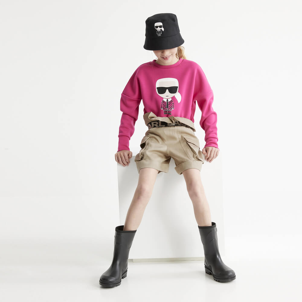 Karl Lagerfeld Girls Brown Shorts