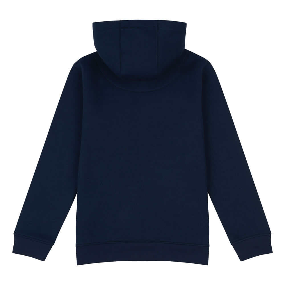 Lyle & Scott Boys Navy Text Hoodie