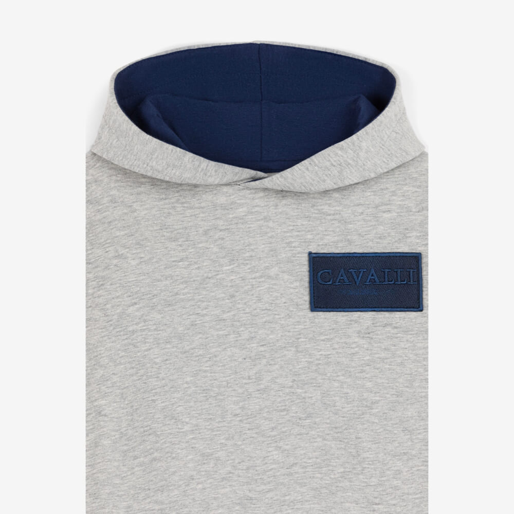 Roberto Cavalli Baby Girls Grey Hoodie