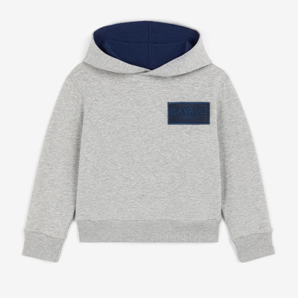 Roberto Cavalli Baby Girls Grey Hoodie