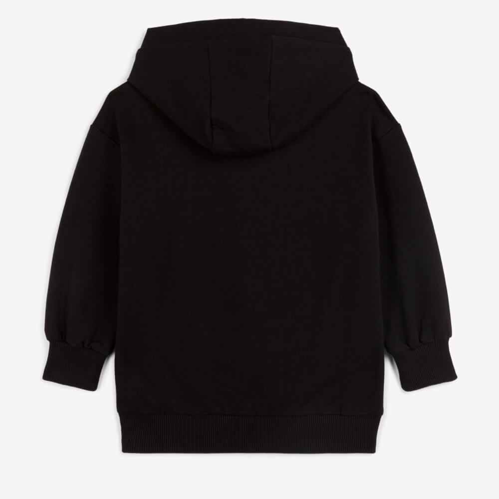 Roberto Cavalli Boys Black Soft Cotton Hoodie