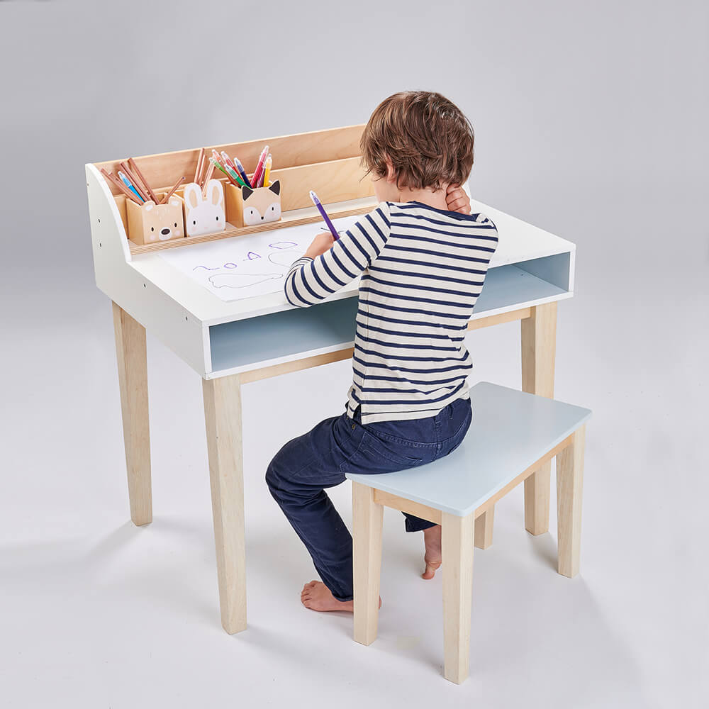 Tender Leaf Desk and Chair