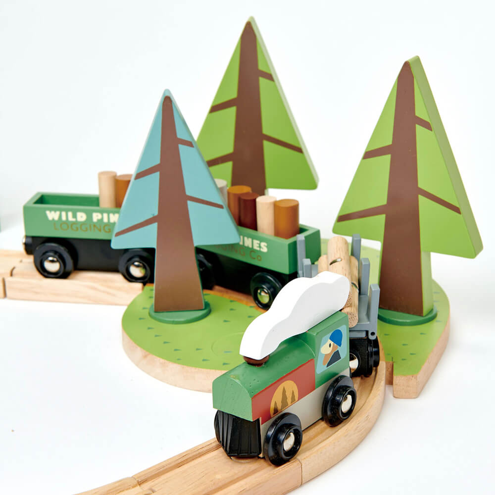Tender Leaf Wild Pines train Set