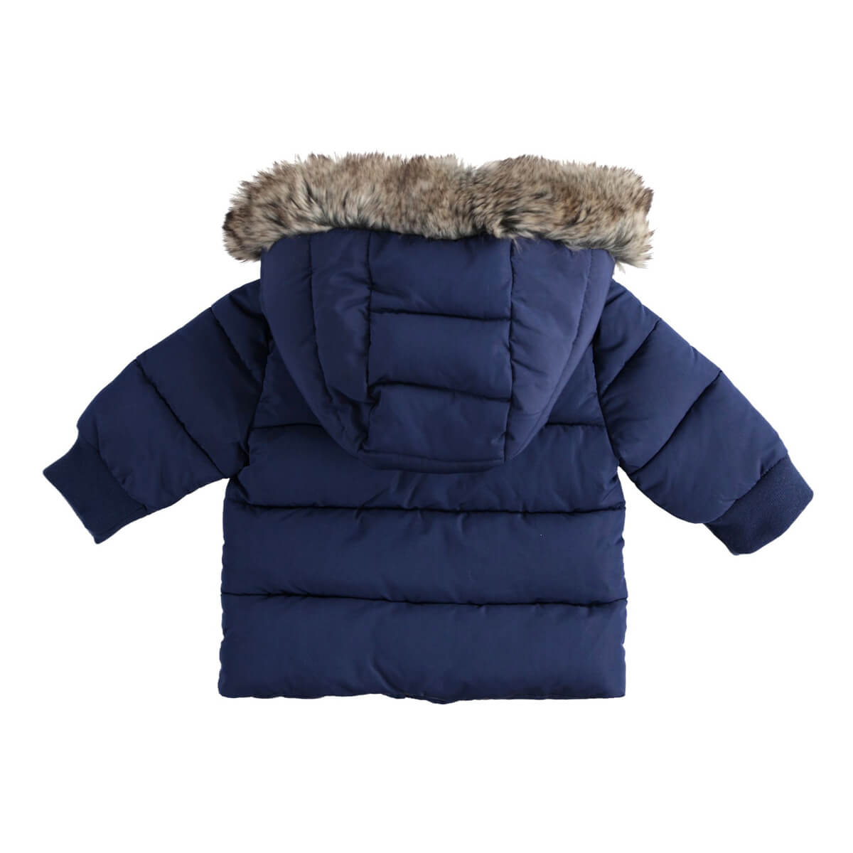Minibanda Baby Boys Navy Thermal Fabric Padded Jacket