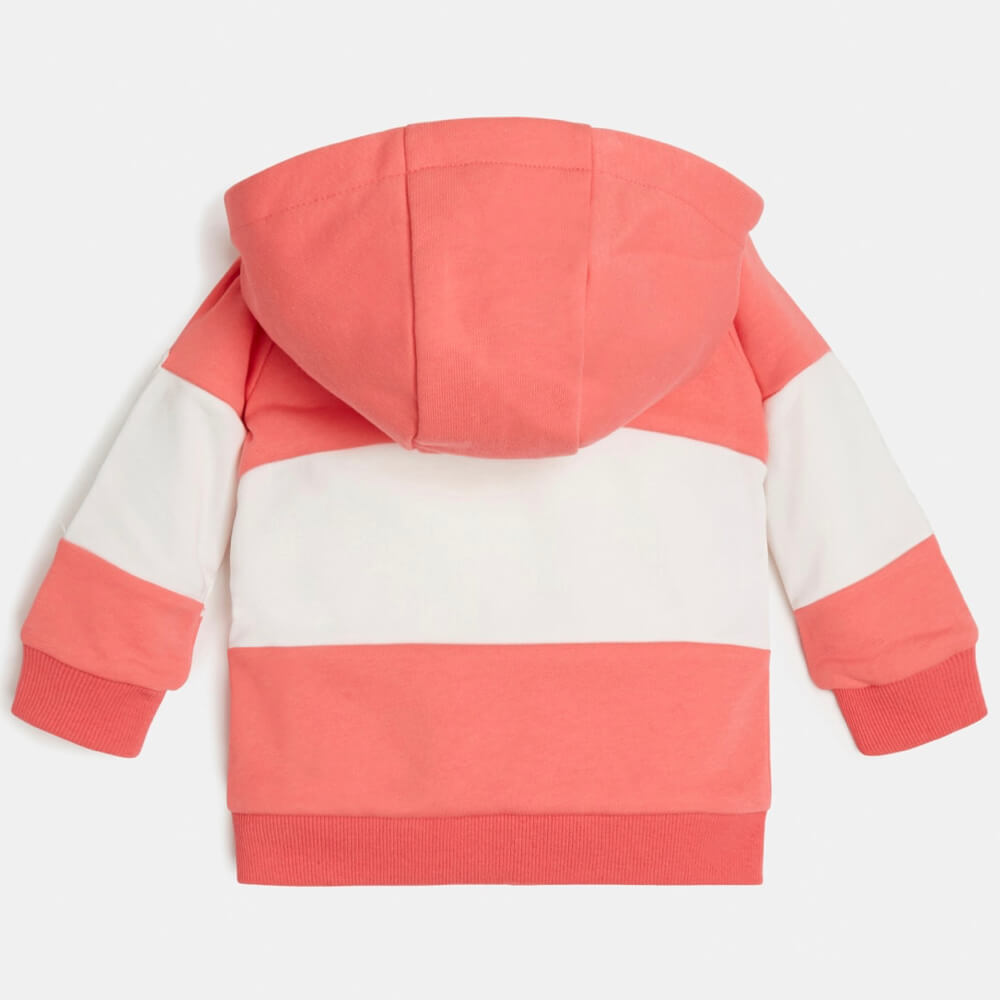 Guess Girls Red Active Hoodie With Zip