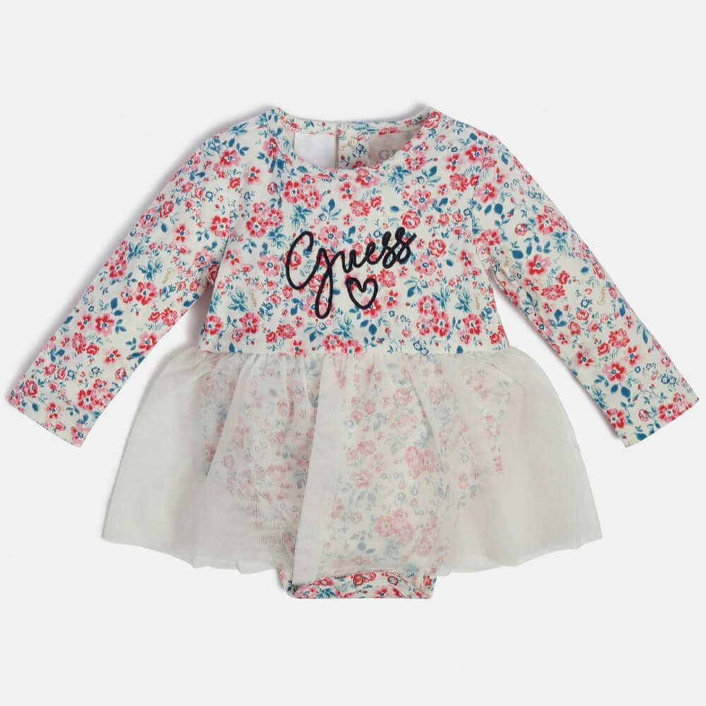 Guess Baby Girls Multi-colour Babysuit Dress