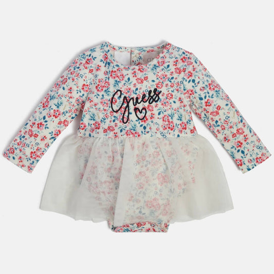 Guess Baby Girls Multi-colour Babysuit Dress