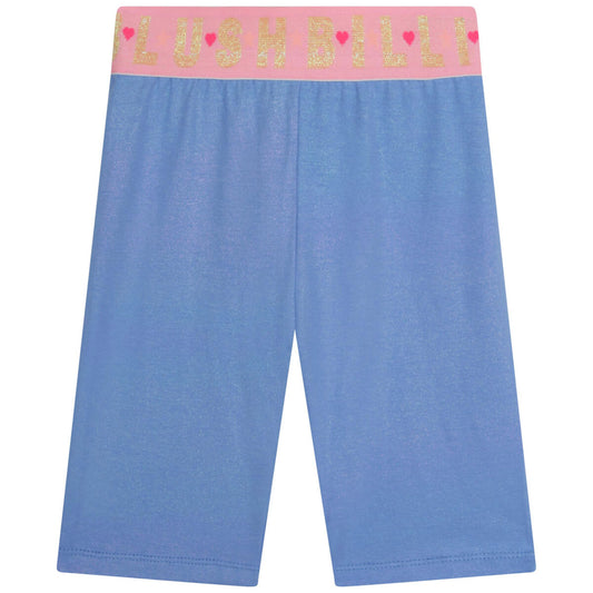 Billieblush Girls Blue Cyclist Shorts