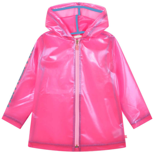 Billieblush Girls Pink Rain Coat