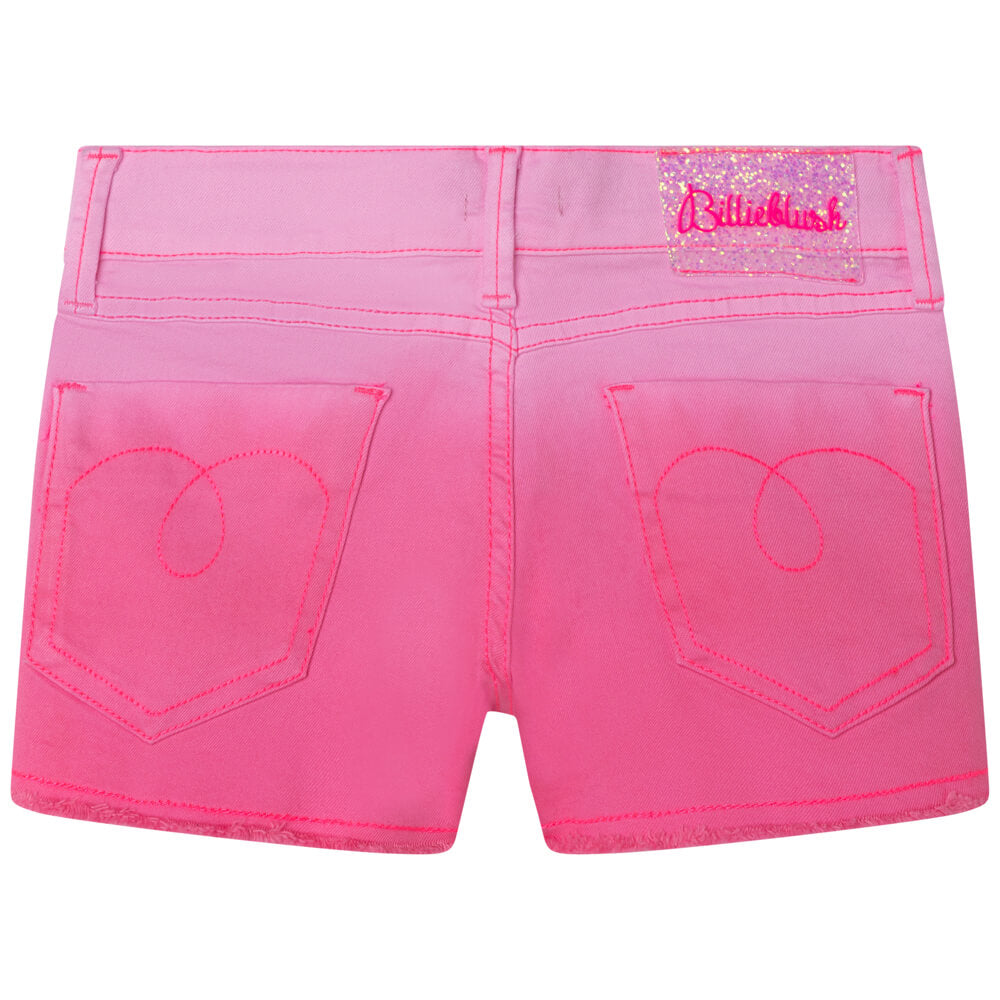 Billieblush Girls Neon Pink Short