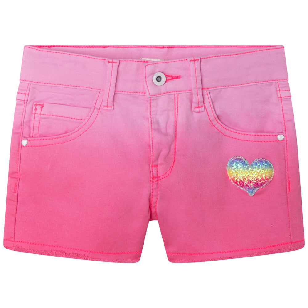 Billieblush Girls Neon Pink Short
