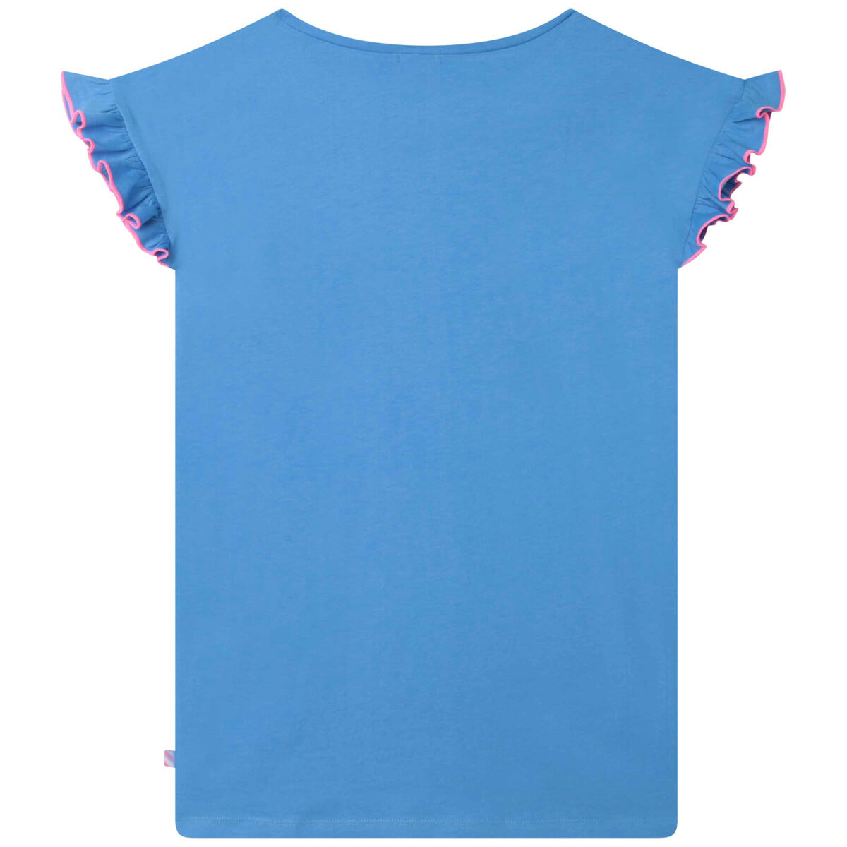 Billieblush Girls Blue Short Sleeved Jersey Dress
