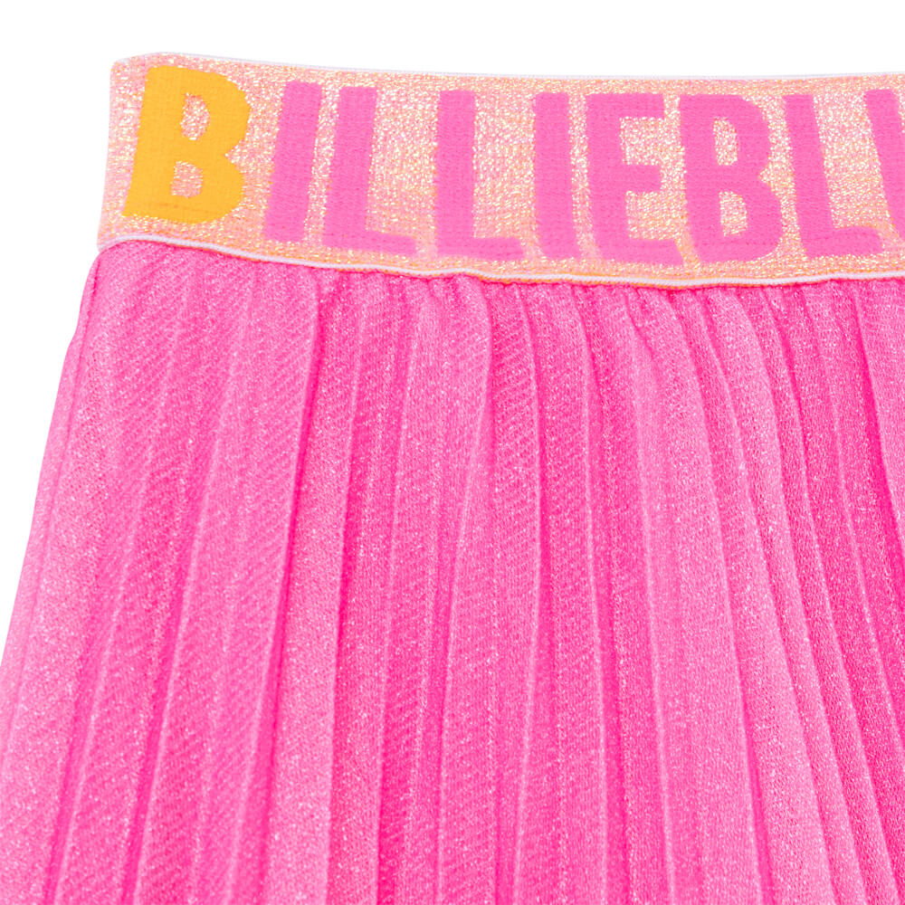 Billieblush Girls Neon Pink Skirt