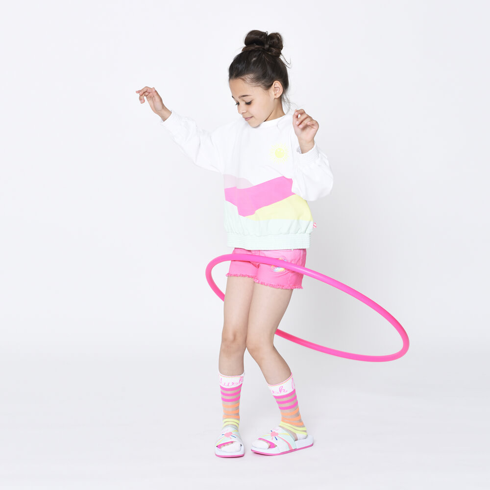 Billieblush Girls White Sweatshirt