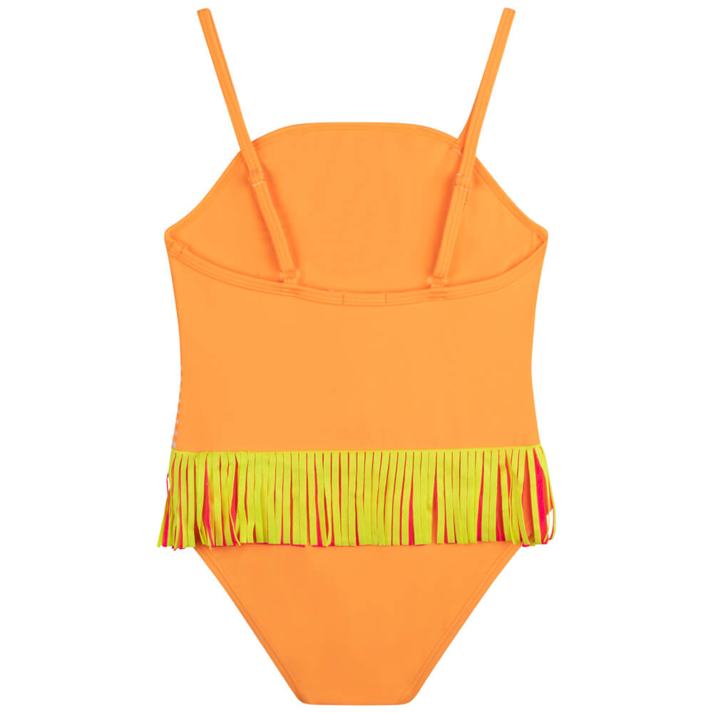 Billieblush Girls Orange Pop Swimming Costume