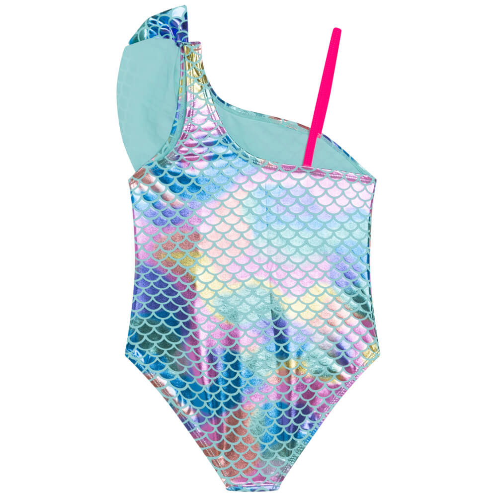 Billieblush Girls Turquoise Swimming Costume