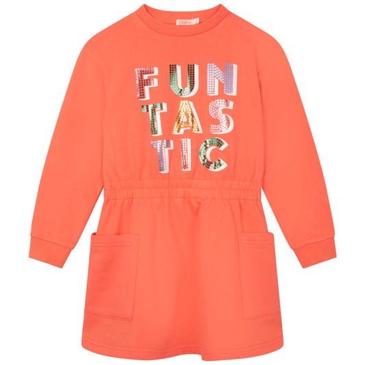 Billieblush Girls Orange Dress