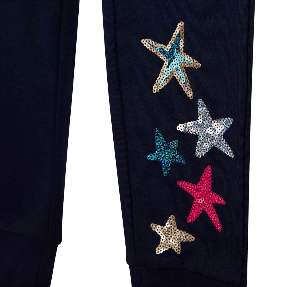 Billieblush Girls Navy Jogging Bottoms
