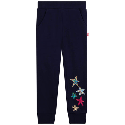 Billieblush Girls Navy Jogging Bottoms