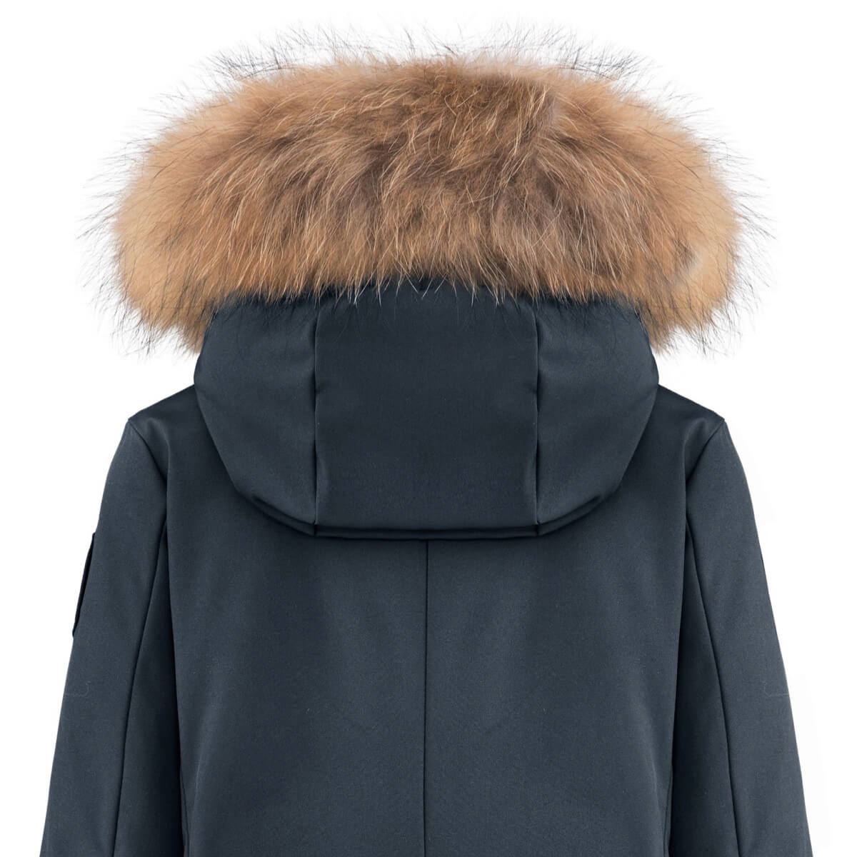Bomboogie Kids, Boys Long Parka Jacket with Fur Hood