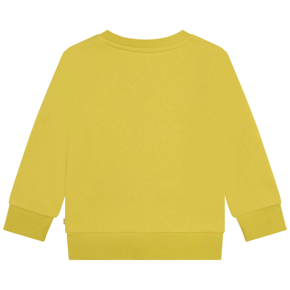 Boss Kidswear Baby Boys Lime Sweatshirt