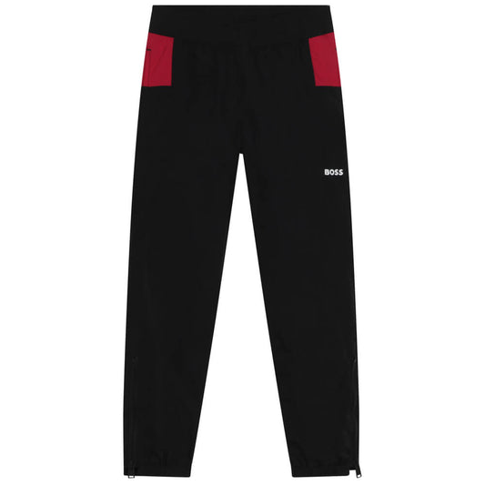 Boss Kidswear Boys Black Jogging Bottoms
