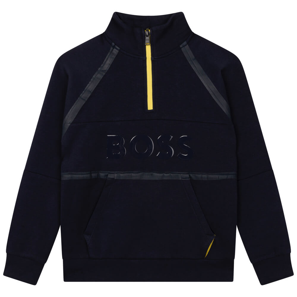 Boss Kidswear Boys Black Sweatshirt
