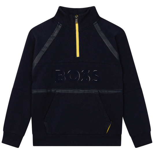 Boss Kidswear Boys Black Sweatshirt