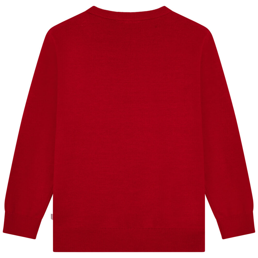 Boss Kidswear Boys Red Sweatshirt