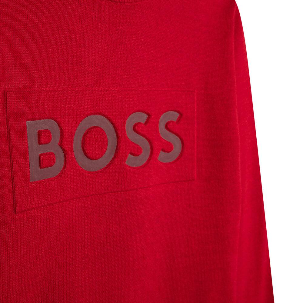 Boss Kidswear Boys Red Sweatshirt