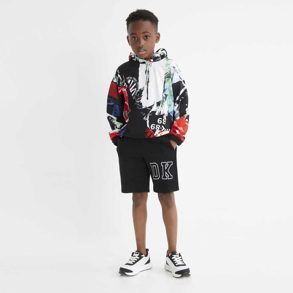 DKNY Boys, Bermuda Shorts, Black