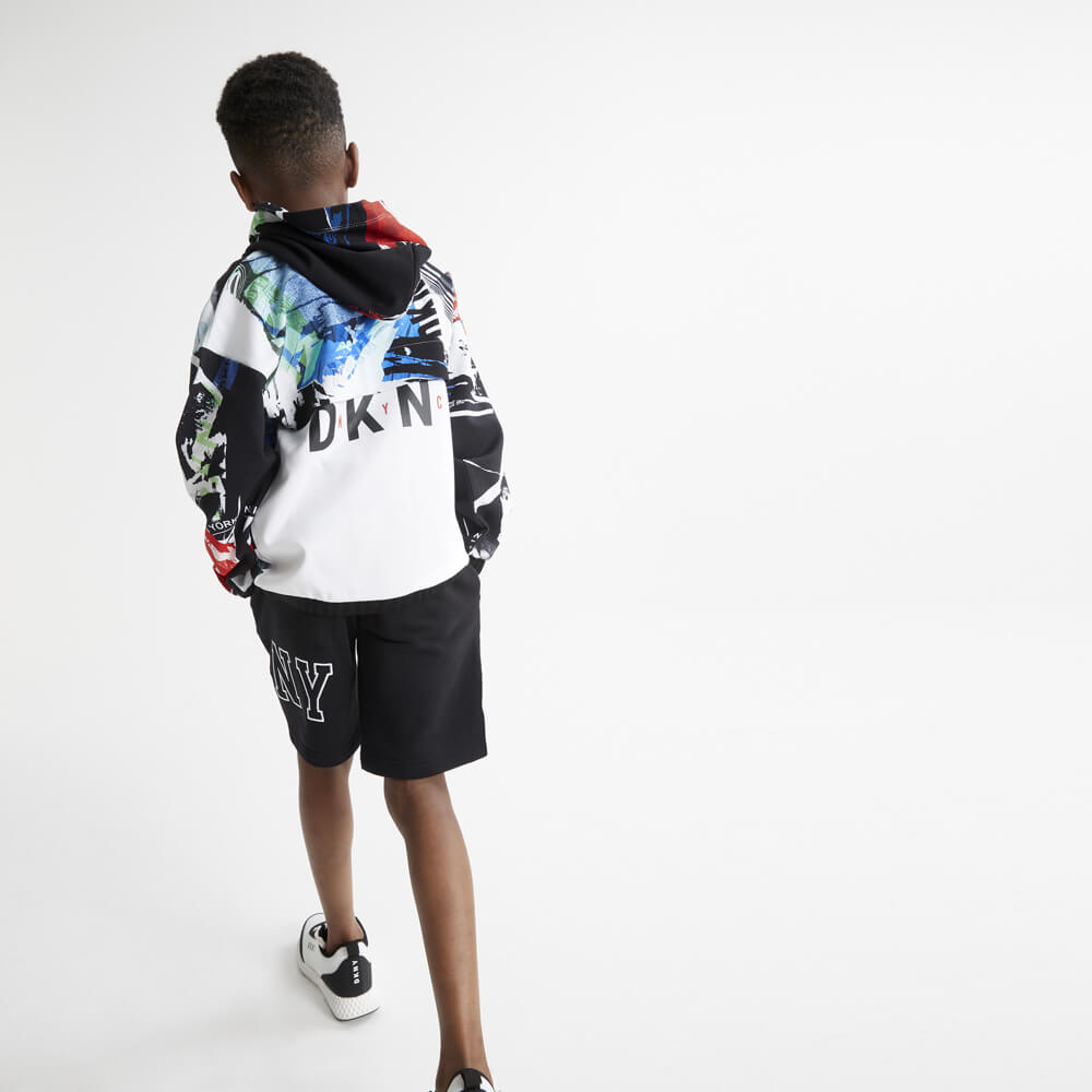 DKNY Boys, Bermuda Shorts, Black