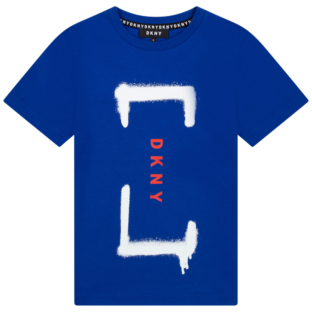 DKNY Boys, Short Sleeves T-Shirt, Blue