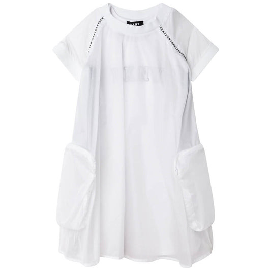 DKNY Girls, Dress, White