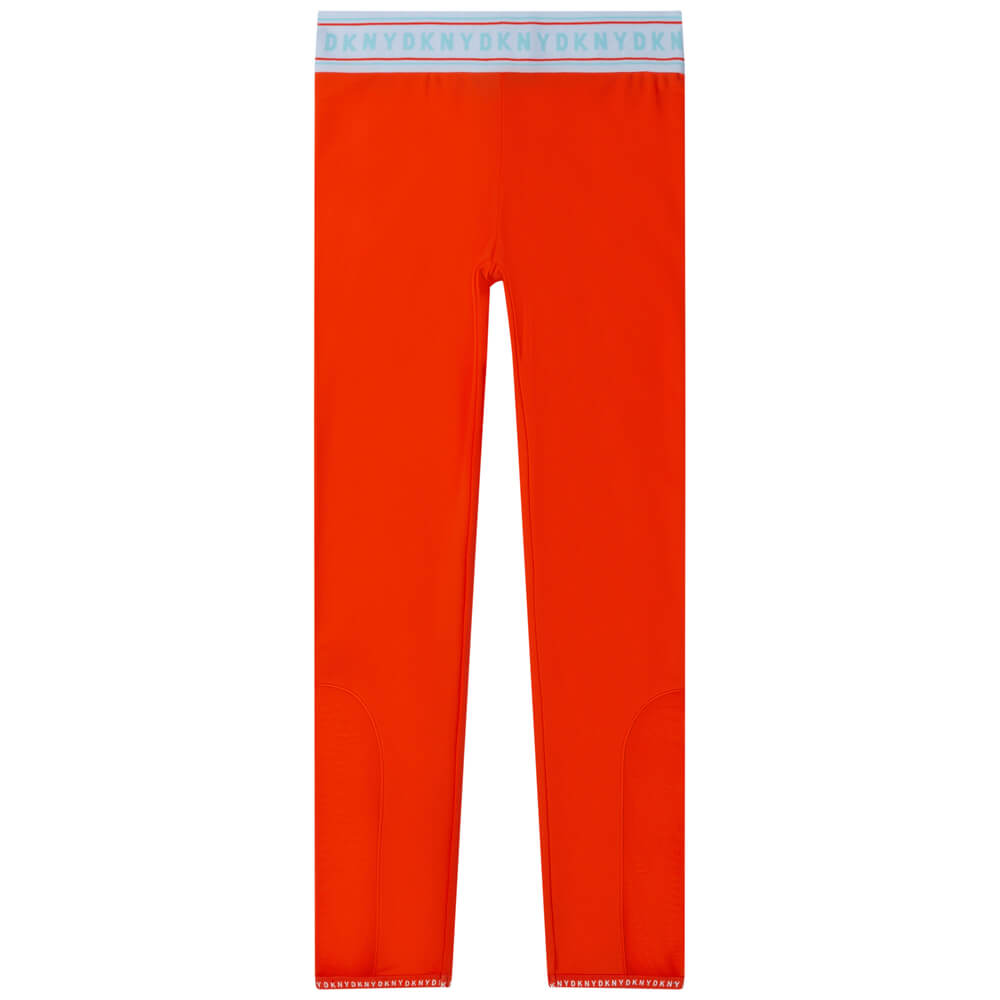 DKNY Girls, Leggings, Peach