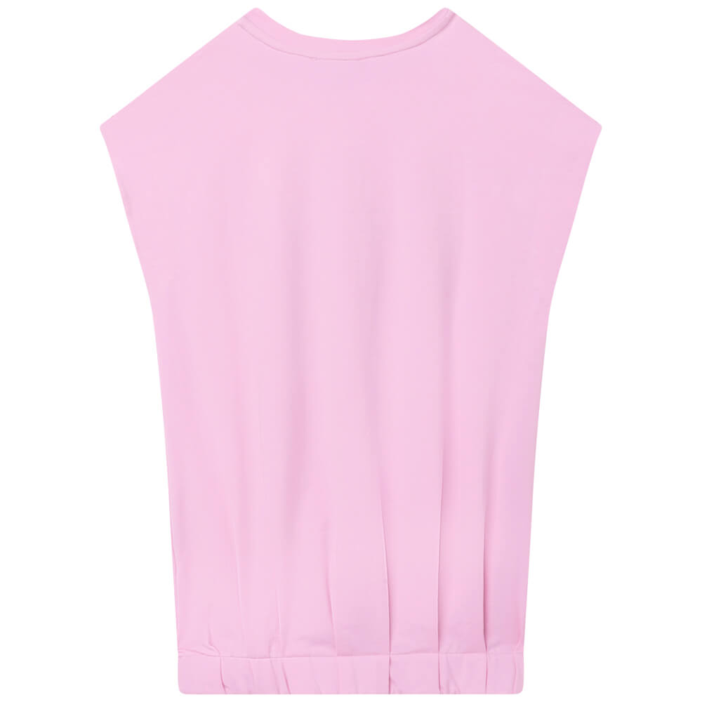 DKNY Girls, Short Sleeved Dress, Pink