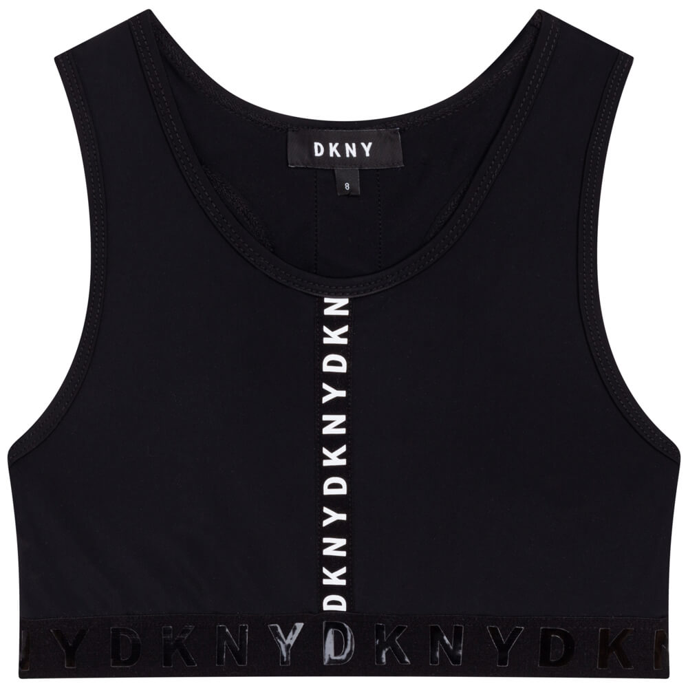 DKNY Girls, Undershirt, Black