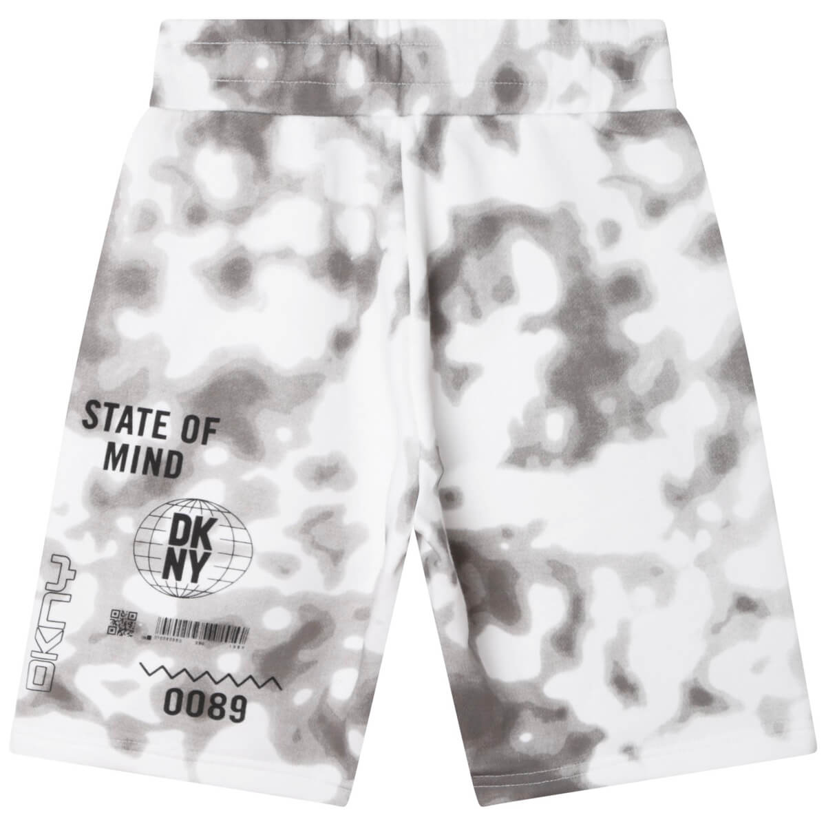 DKNY Kids, Boys, Bermuda Shorts, White and Multicoloured