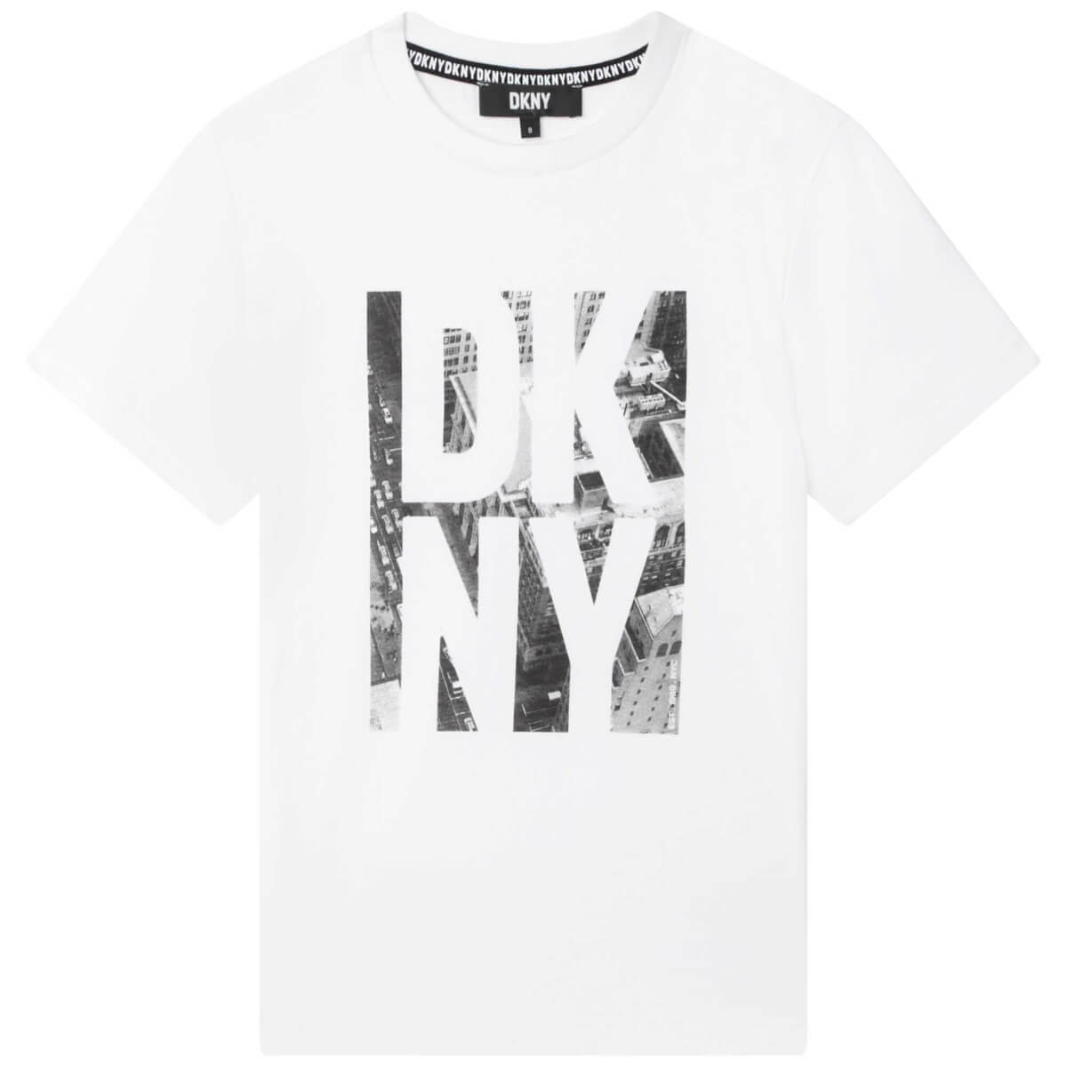 DKNY Kids, Boys, Short Sleeves T-Shirt, White