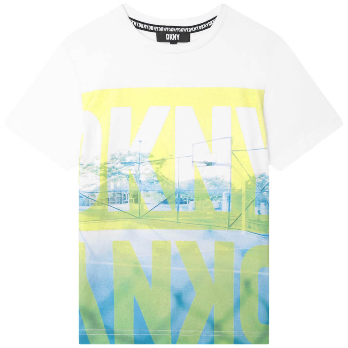 DKNY Kids, Boys, Short Sleeves T-Shirt, White
