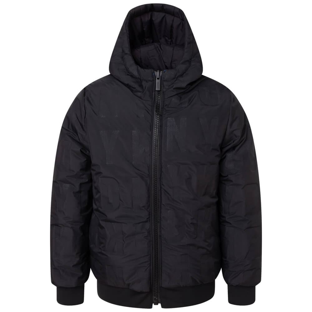DKNY Kidswear, Boys Reversible Puffer Jacket, Blue