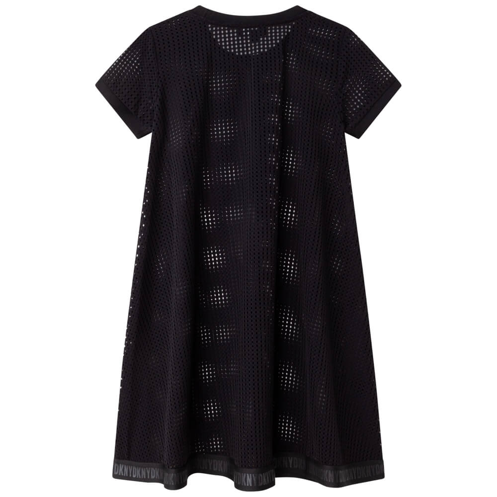 DKNY Kidswear, Girls Dress, Black & White