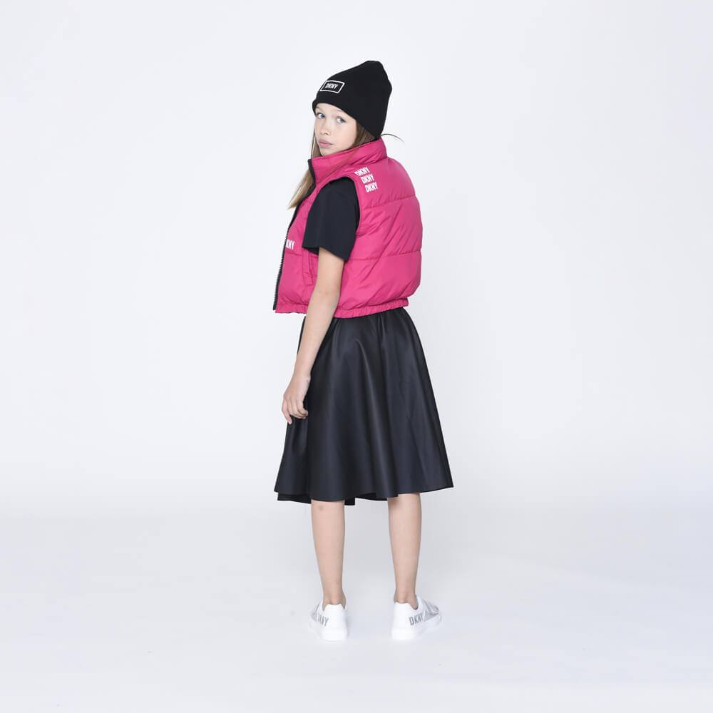 DKNY Kidswear, Girls Skirt, Black