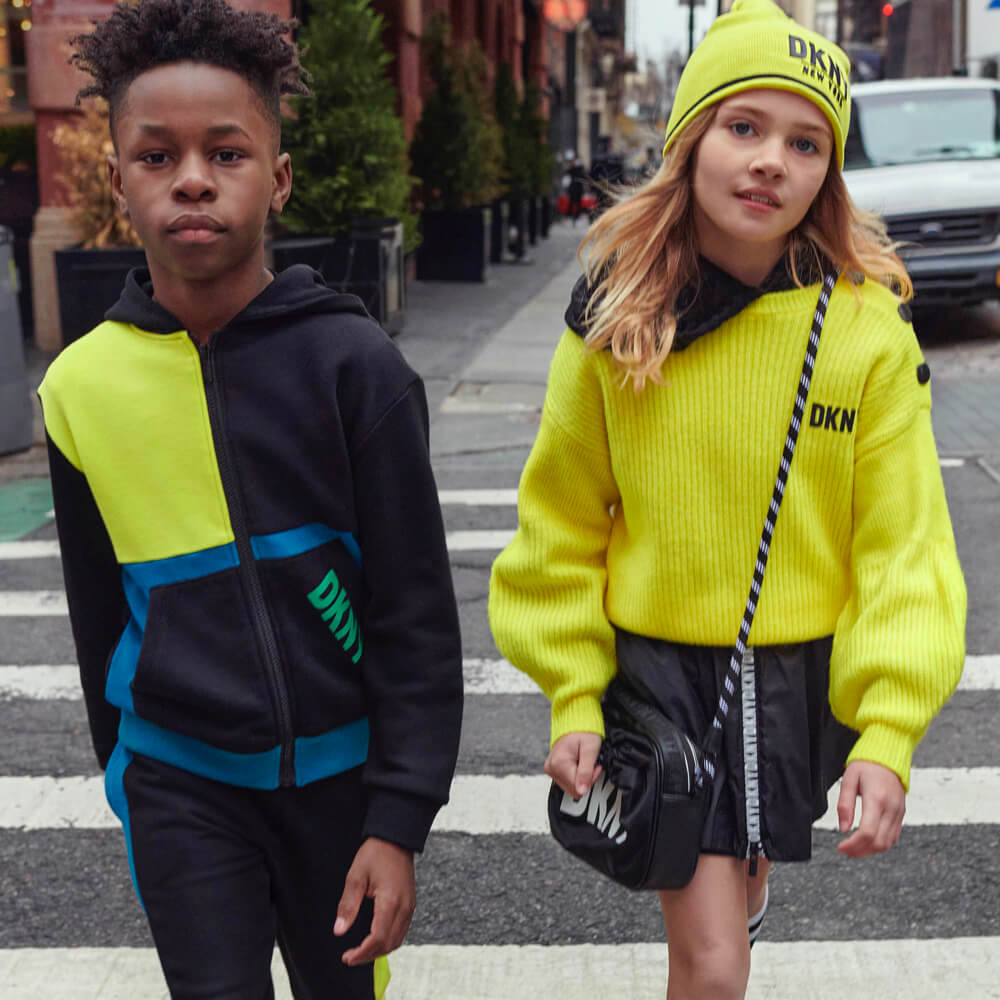 DKNY Kidswear, Girls Skirt, Black