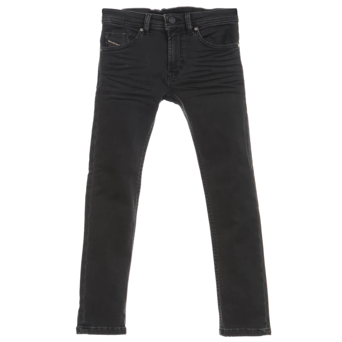 Diesel Boys Black Denim Thommer Jeans